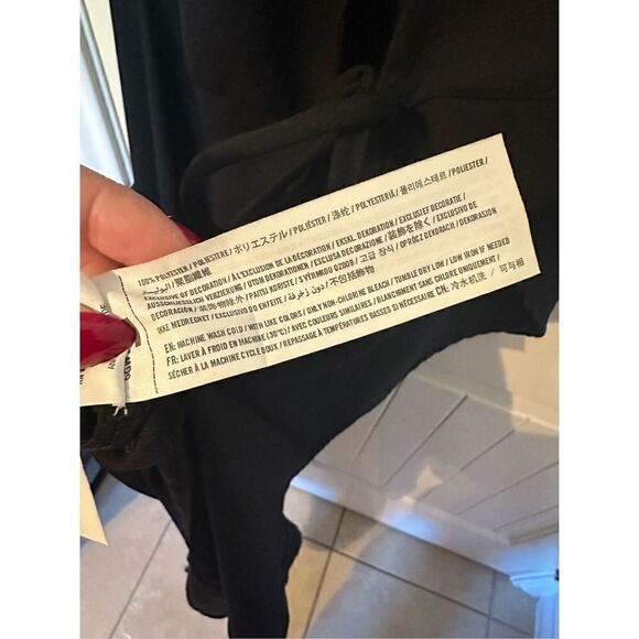 NWT Abercrombie & Fitch Women’s Black Sleeveless Cover Up - Size Small - Picture 6 of 6